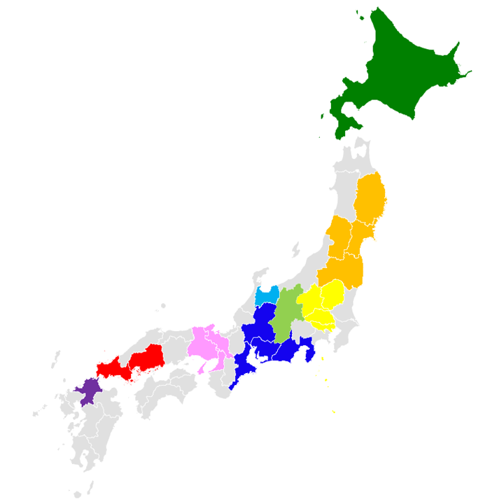 JP map